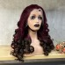 #99j/4 Double Drawn Bouncy Curl 13x4 Transparent Lace Full Frontal 300% Density Wig